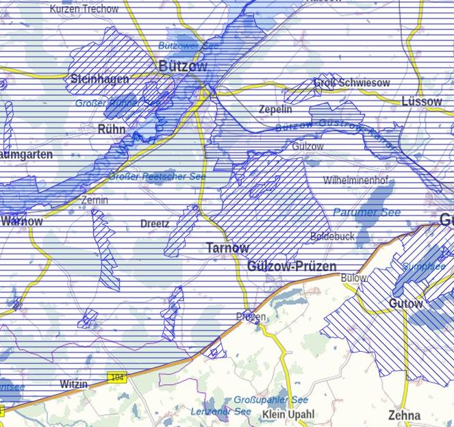 Themenkarte Wasser-Schutzgebiete Vorschau