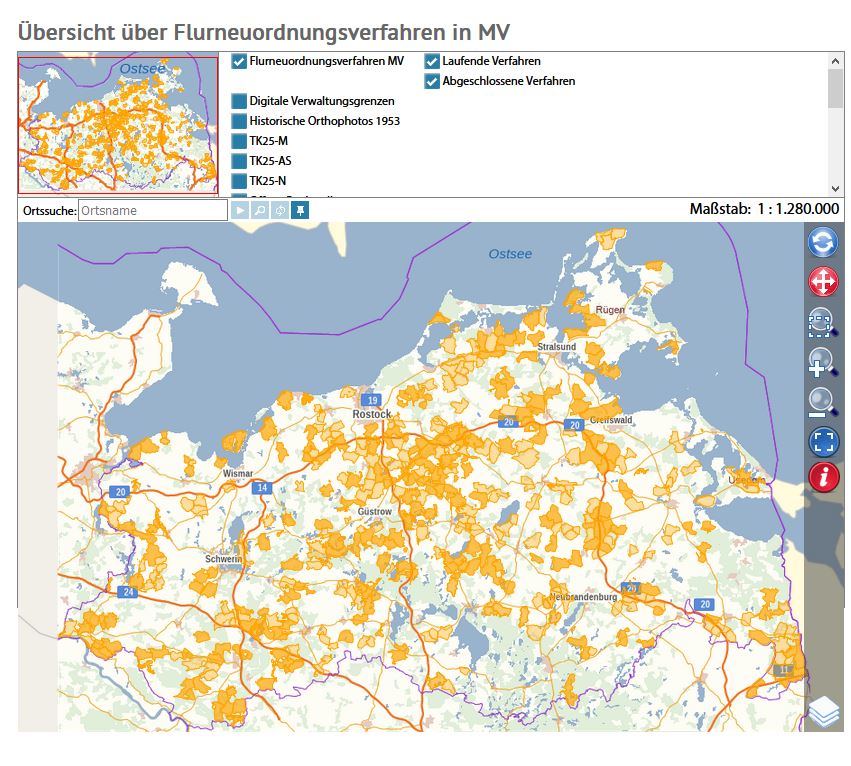 Flurneuordnungsverfahren M-V Vorschau