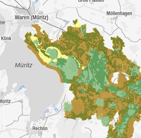 Themenkarte Nationale Naturlandschaften Vorschau