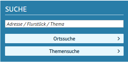 GeoPortal.MV Suche